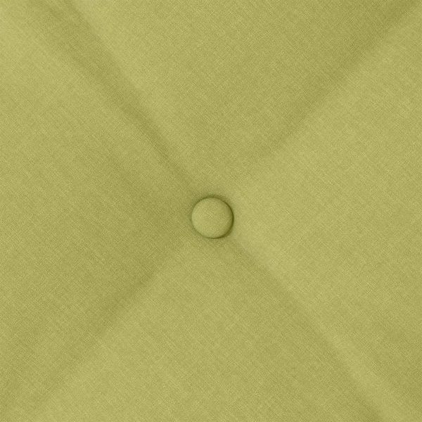 Възглавница за гръб Светло зелено 200 x 19 x 50 см текстил