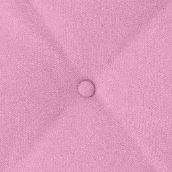 Възглавница за гръб Розово 200 x 19 x 50 см текстил