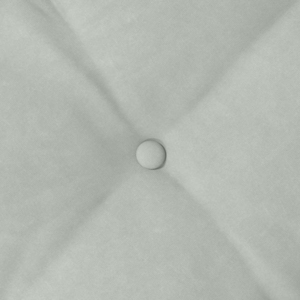 Възглавница за гръб Светлосиво 200 x 50 см Кордюрова тъкан