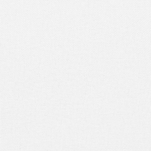 Възглавници за седалки 4 pcs Бяло 40 x 40 x 3 cm текстил