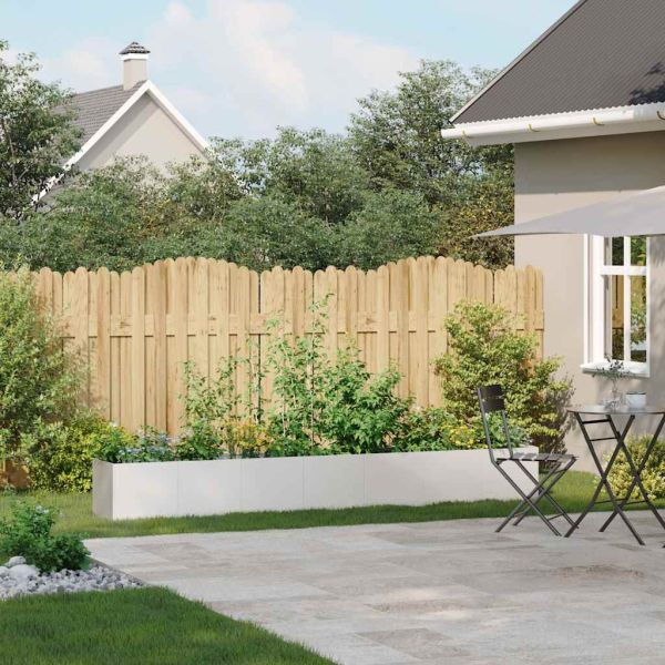 Кашпа, 280x40x40 см, неръждаема стомана