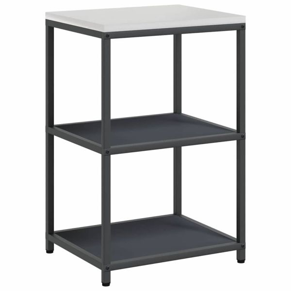 Съхранение в кухнята с рафт Антрацит 60 x 50 x 92 см Стомана