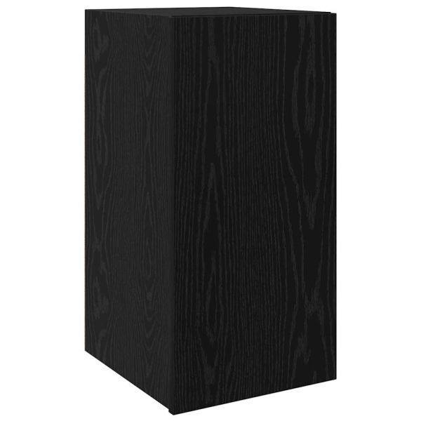Стенен ТВ шкаф Черния дъб 30,5 x 30 x 60 см Инженерно дърво