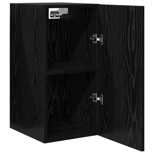 Стенен ТВ шкаф Черния дъб 30,5 x 30 x 60 см Инженерно дърво