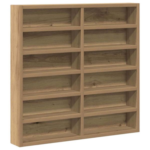 Витрина Монтиране на стена Дъб 60 x 8,5 x 58 см
