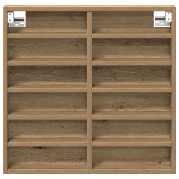 Витрина Монтиране на стена Дъб 60 x 8,5 x 58 см