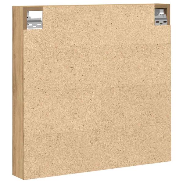 Витрина Монтиране на стена Дъб 60 x 8,5 x 58 см