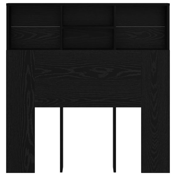 Табла за легло Черния дъб 100 x 19 x 103,5 cm Инженерно дърво