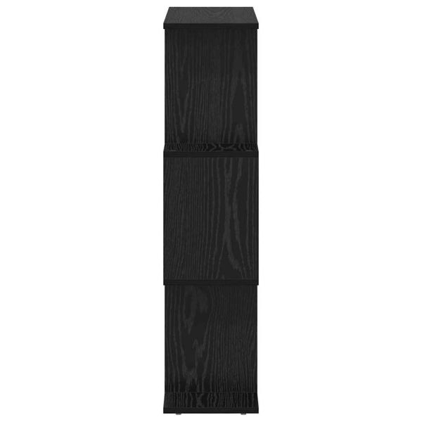 Шкаф за книги Черния дъб 70 x 24 x 97 см Инженерно дърво