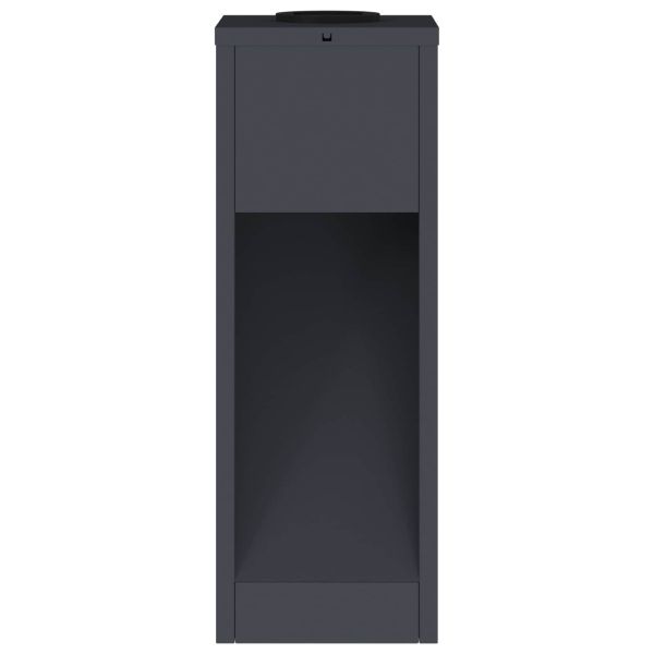 Слънчев LED светлинен указател 2 pcs Антрацит