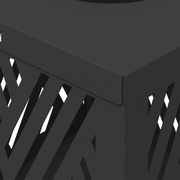 Соларна LED светлина за пътека 2 бр. Топло бяло 18 x 18 x 80 см