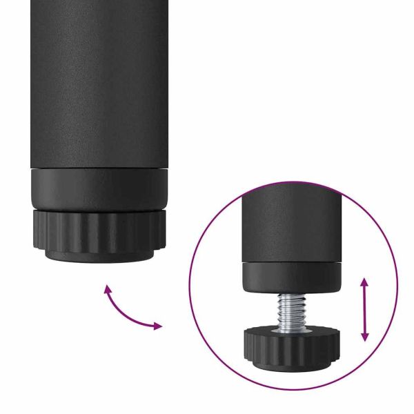 Рафт за книги Черния дъб 60 x 30 x 183 см Инженерно дърво