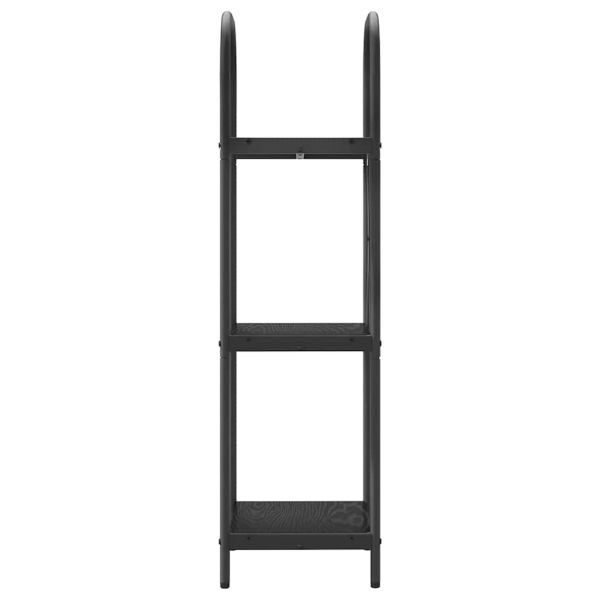 Рафт за книги Черния дъб 40 x 30 x 109 см Инженерно дърво