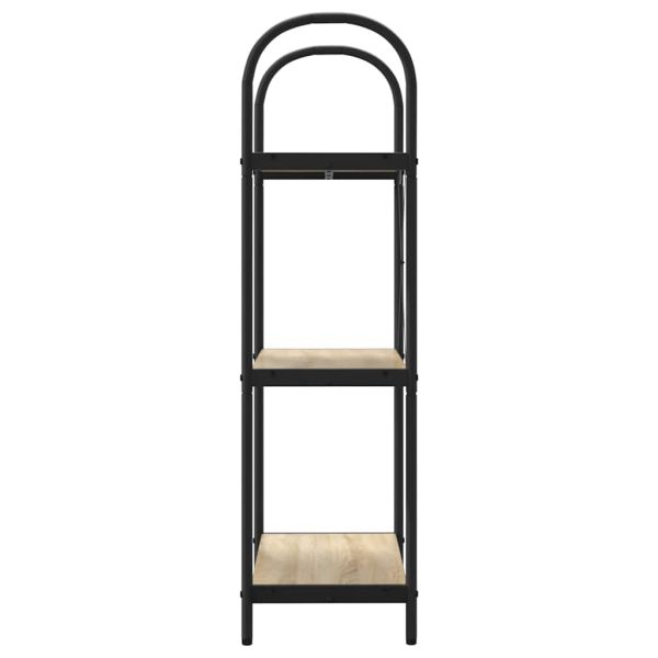 Рафт за книги Сонома дъб 60 x 30 x 109 см Инженерно дърво