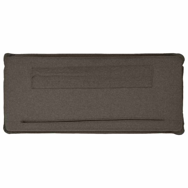 Тапицирана табла с таблото Естествено и светло сиво 90 cm