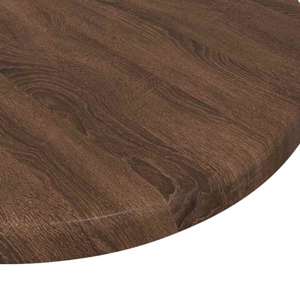 Топ за маса Кафяв дъб 30 x 30 x 1,5 см Инженерно дърво