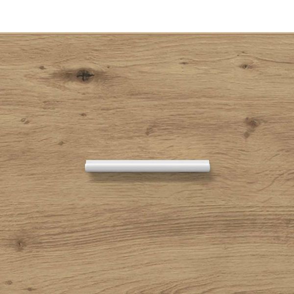 Стенен шкаф за нощно шкафче 2 pcs Дъб 48,5 x 32,5 x 80 см