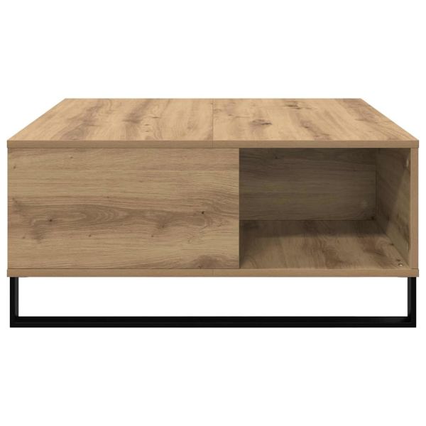 Масичка за кафе Дъб 80 x 80 x 36,5 см Инженерна дървесина