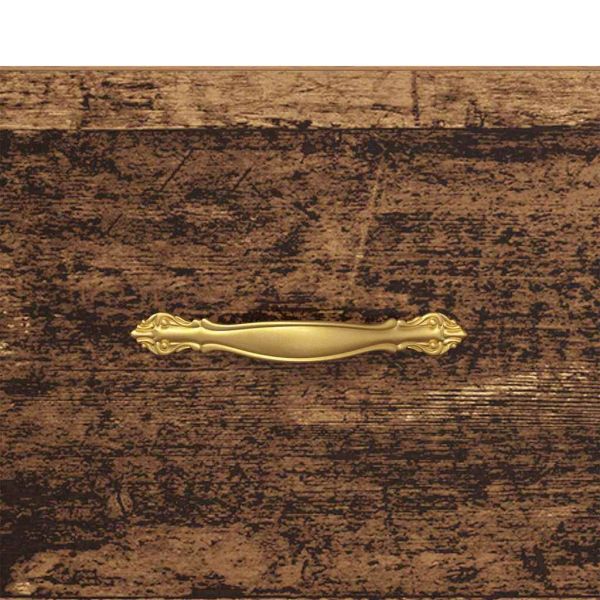 Нощен шкаф 2 pcs Старо дърво 40 x 35 x 47,5 см Инженерно дърво