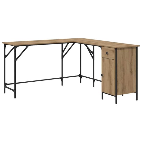 Бюро Дъб Инженерна дървесина 141 x 141 x 75 см