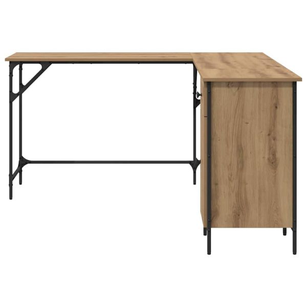 Бюро Дъб Инженерна дървесина 141 x 141 x 75 см