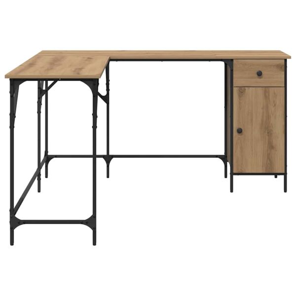 Бюро Дъб Инженерна дървесина 141 x 141 x 75 см