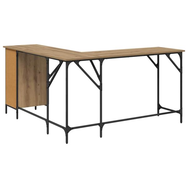 Бюро Дъб Инженерна дървесина 141 x 141 x 75 см