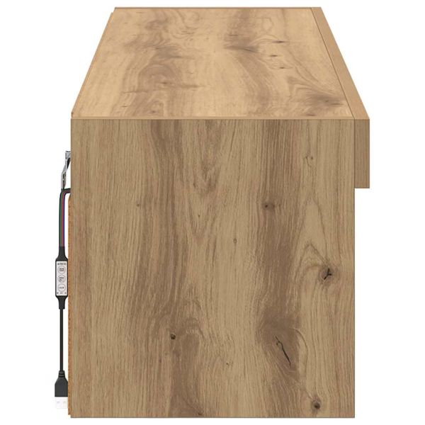 TV стенен шкаф Panama Дъб 100 x 30 x 30 cm Инженерно дърво