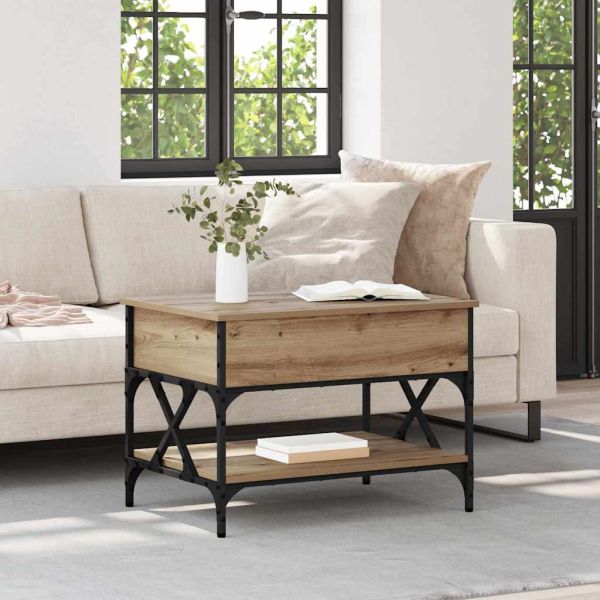 Масичка за кафе Дъб 70x50x50см Инженерно дърво