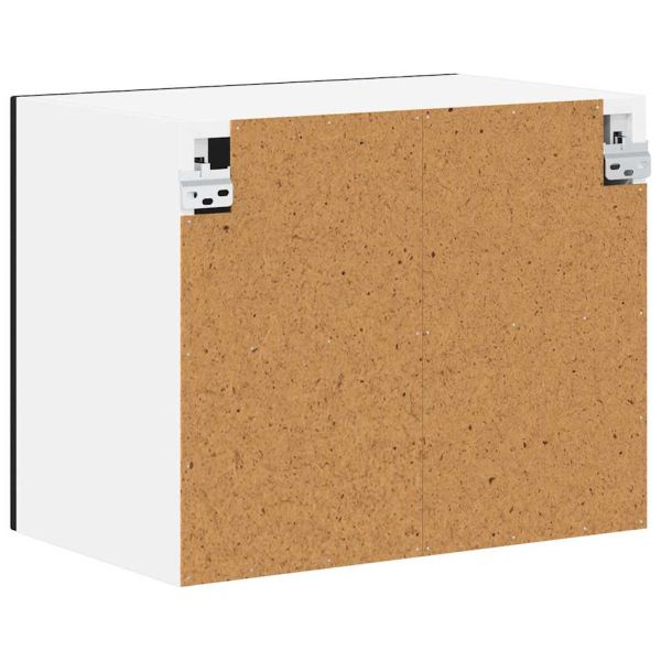Стенен шкаф LUCCA Черно 50 x 31 x 40 см Инженерна дървесина