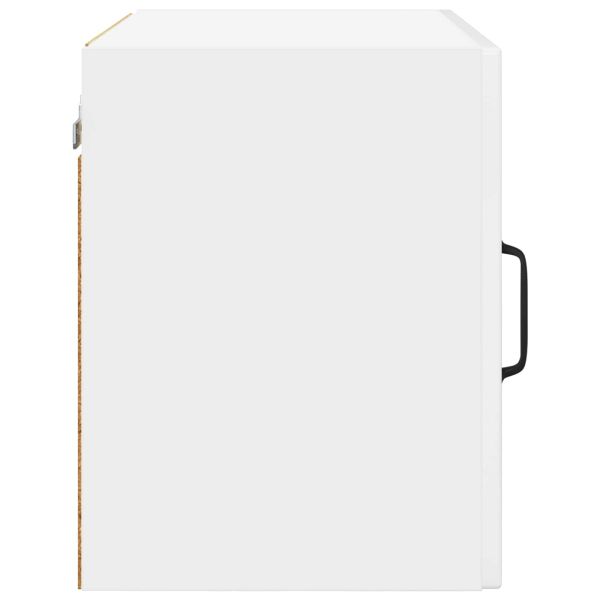 Кухненски шкаф с рафт 2 pcs Лъскаво бяло 50 x 31 x 40 см