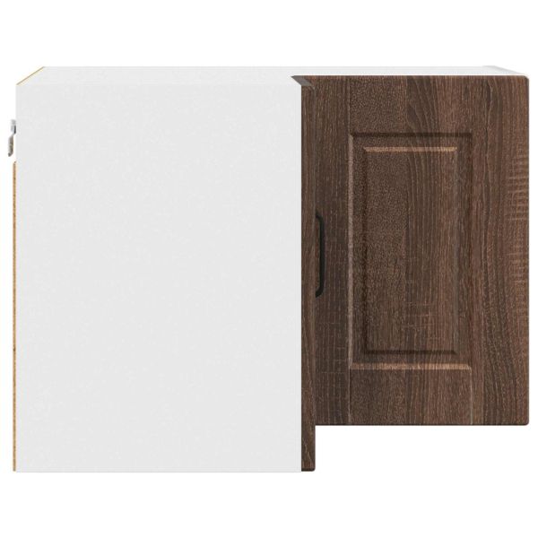 Кухненски шкаф с рафт Кафяв дъб 57 x 57 x 40 см Инженерно дърво