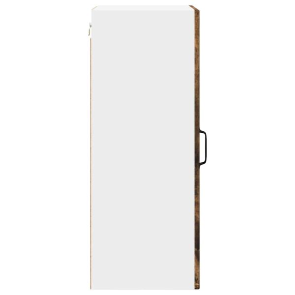 Стенен стъклен шкаф PORTO 2 pcs Димян дъб 40 x 31 x 80 см