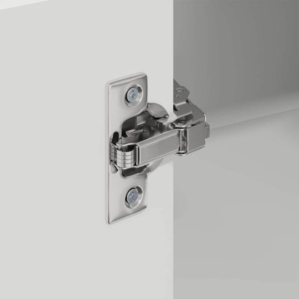 Кухненски шкаф с рафт Бяло 57 x 57 x 80 см Инженерно дърво