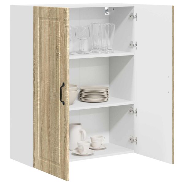 Стенен шкаф PORTO Сонома дъб 80 x 31 x 100 см