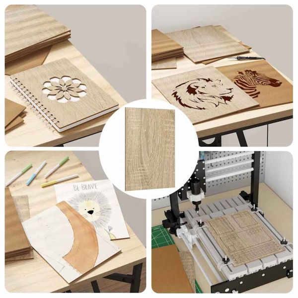 Декор панели 150 pcs Сонома дъб 21 x 30 x 0,27 см