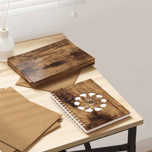 Декор панели 50 бр. Опушен дъб 21 x 30 x 0,27 см