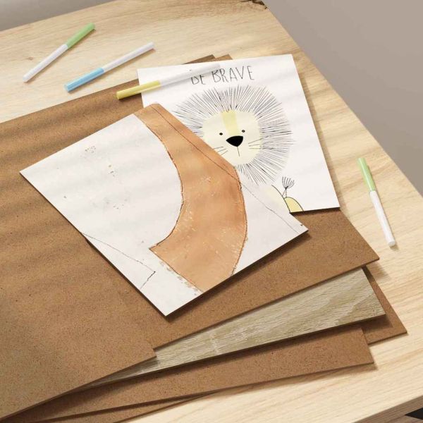 Декор панели 50 pcs Сонома дъб 30 x 42 x 0.27 см