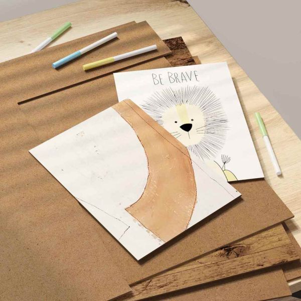 Декор панели 50 pcs Старо дърво 40 x 60 x 0.27 см