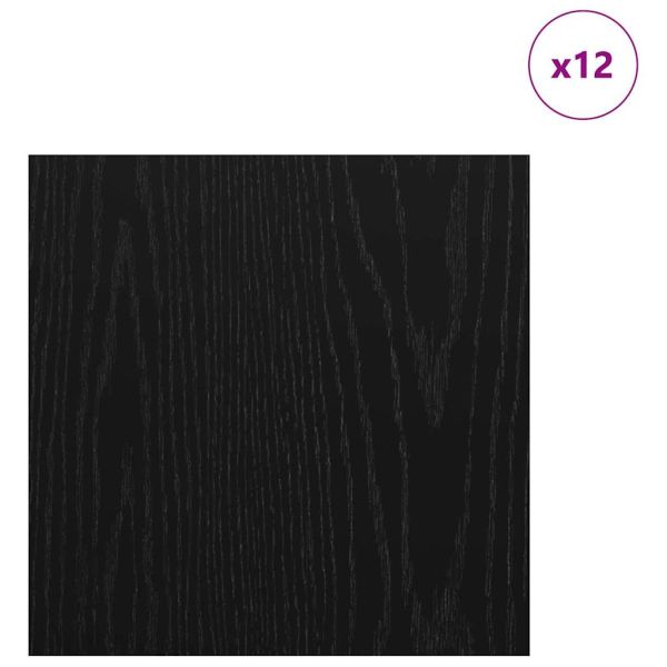 Декор панели 12 pcs Черния дъб 30 х 30 х 0.27 см
