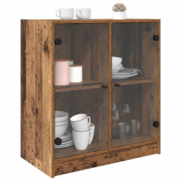 Страничен шкаф Старо дърво 68 x 37 x 75,5 см