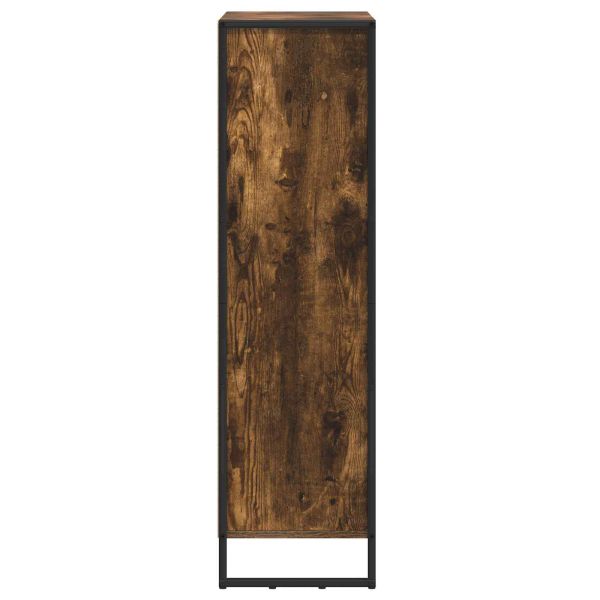 Шкаф за книги Димящ дъб 99.5 x 30 x 108.5 см Инженерно дърво