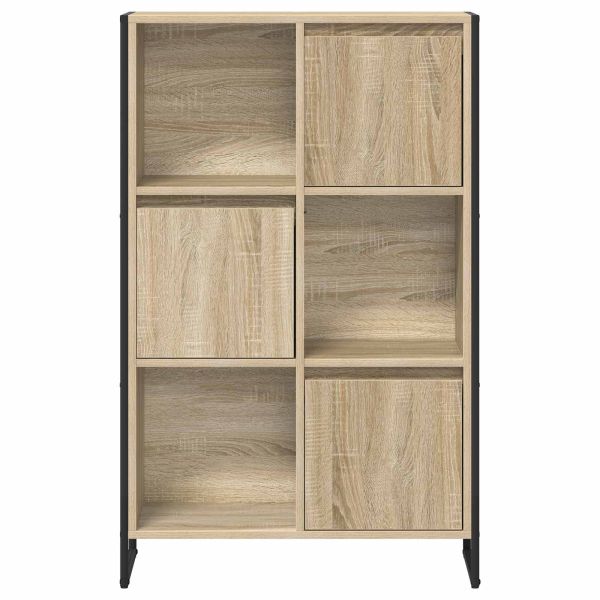 Шкаф за книги 68 x 30 x 108.5 см Инженерна дървесина Сонома
