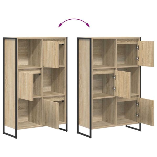 Шкаф за книги 68 x 30 x 108.5 см Инженерна дървесина Сонома