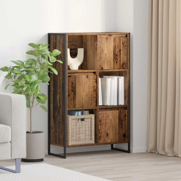Шкаф за книги 68 x 30 x 108.5 см Инженерна дървесина