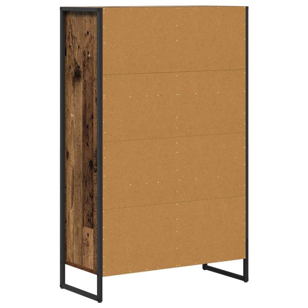 Шкаф за книги 68 x 30 x 108.5 см Инженерна дървесина