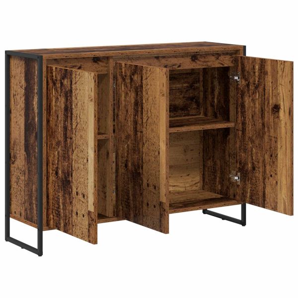 Страничен шкаф Старо дърво 96,5 x 30 x 75 см