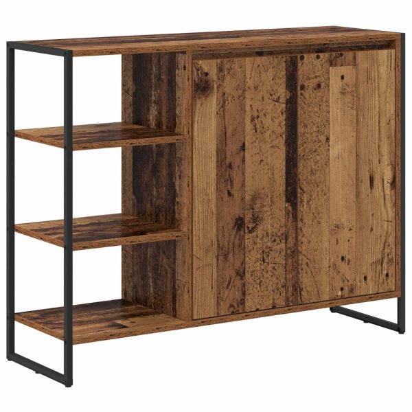 Страничен шкаф Старо дърво 96.5 x 30 x 75 см