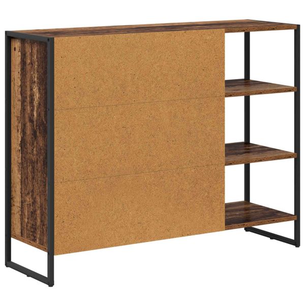 Страничен шкаф Старо дърво 96.5 x 30 x 75 см