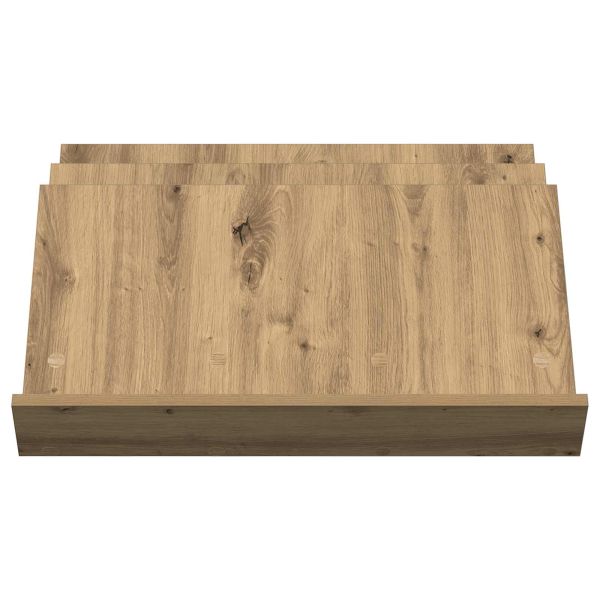 Етажерка за списания Дъб 65 x 53 x 28,5 см Инженерно дърво